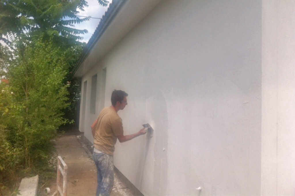 enduit projeté